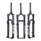 KRSEC XR36 Front Fork Straight Taper Tube Barrel Axle Mountain Bike Wire Damping Forks