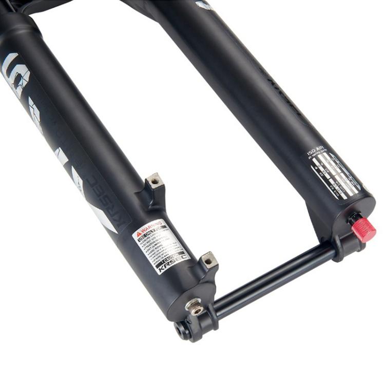 KRSEC XR36 Front Fork Straight Taper Tube Barrel Axle Mountain Bike Wire Damping Forks