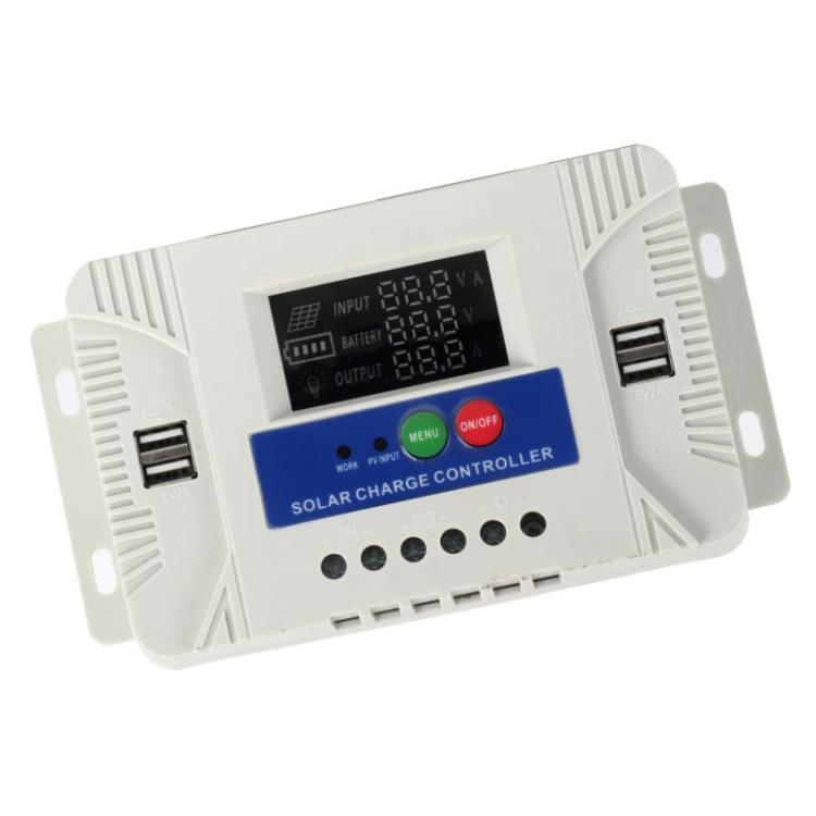12V 24V Setup-Free Color Screen Luminous Display Solar Controller PV Solar Charge Controller — view 8