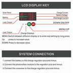 12V 24V Setup-Free Color Screen Luminous Display Solar Controller PV Solar Charge Controller — view 13