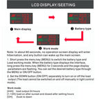 12V 24V Setup-Free Color Screen Luminous Display Solar Controller PV Solar Charge Controller — view 14