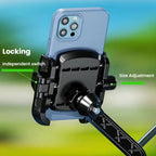 Kewig Motorcycle Bicycle Non-Blocking Mobile Phone Camera Navigation Bracket