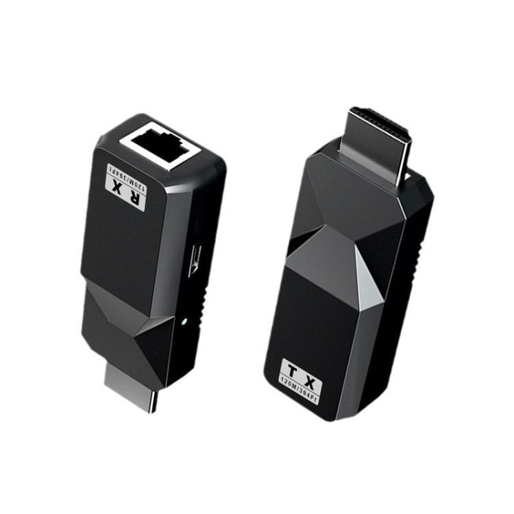 PWAY DT258 120m HDMI-Compatible 1080P HD Video Network Extender Mini HD Video Transmitter