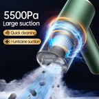 Portable Suction And Blow Extraction All In One Multi-Function Brushed Car Cordless Vacuum Cleaner — view 7