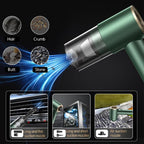 Portable Suction And Blow Extraction All In One Multi-Function Brushed Car Cordless Vacuum Cleaner — view 8