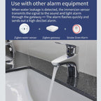 Zigbee Water Leak Detector Sensor, Compatible With Home Assistant — view 7