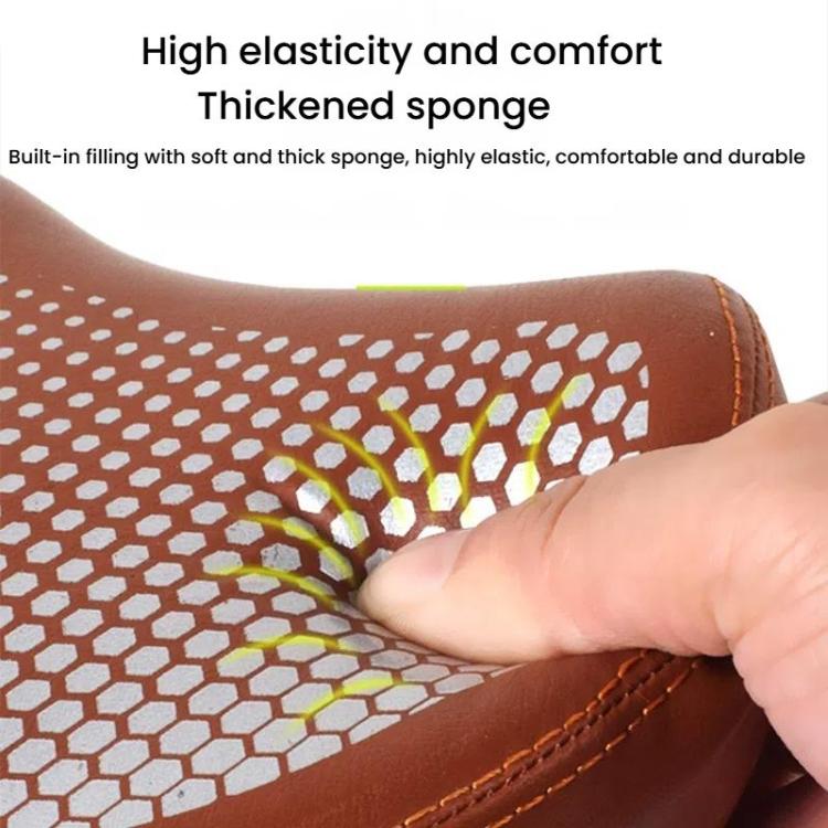 FMFXTRA Thickened Bicycle Saddle Mountain Bike Shaped Saddle