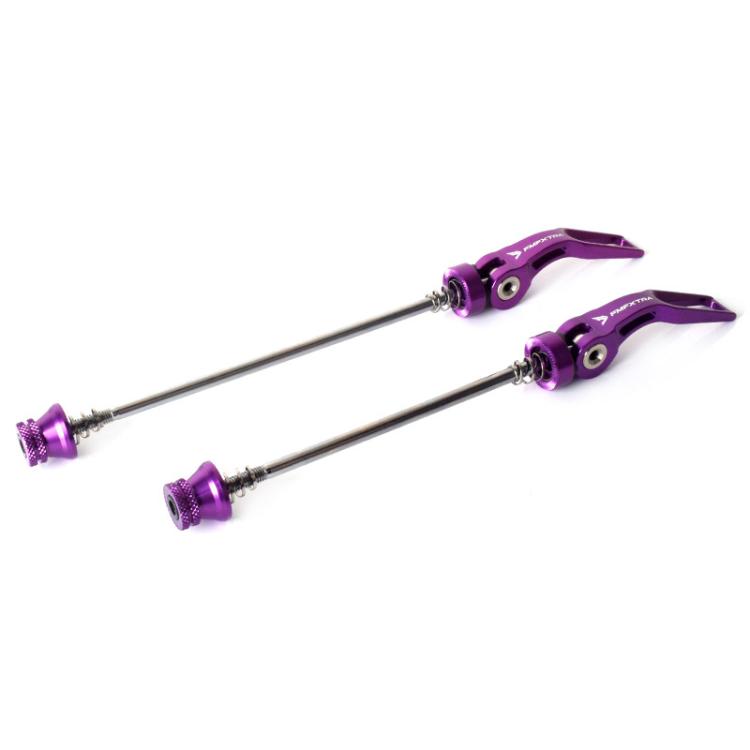 FMFXTRA JX77 Bicycle Quick Release Lever Aluminum Alloy CNC Crafted Axle — Blue