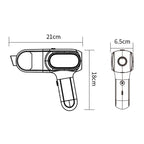 HD001 Portable Multifunctional Car Cordless Vacuum Cleaner Safety Hammer Suction Blower All In One Machine