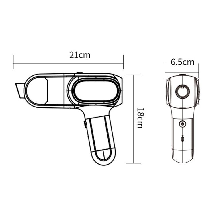 HD001 Portable Multifunctional Car Cordless Vacuum Cleaner Safety Hammer Suction Blower All In One Machine
