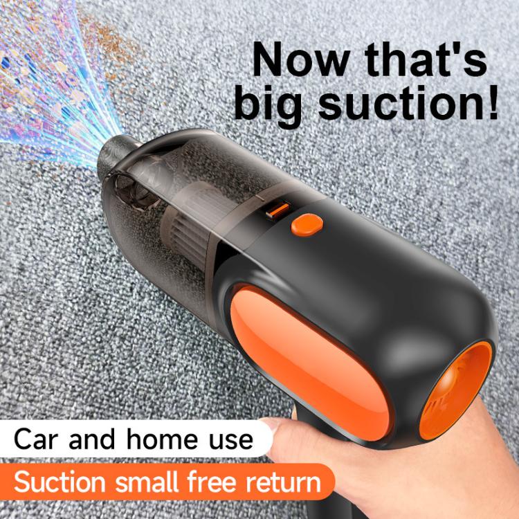 HD001 Portable Multifunctional Car Cordless Vacuum Cleaner Safety Hammer Suction Blower All In One Machine