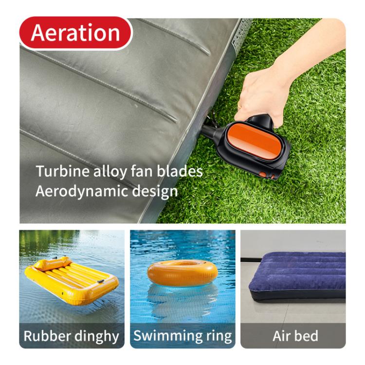 HD001 Portable Multifunctional Car Cordless Vacuum Cleaner Safety Hammer Suction Blower All In One Machine