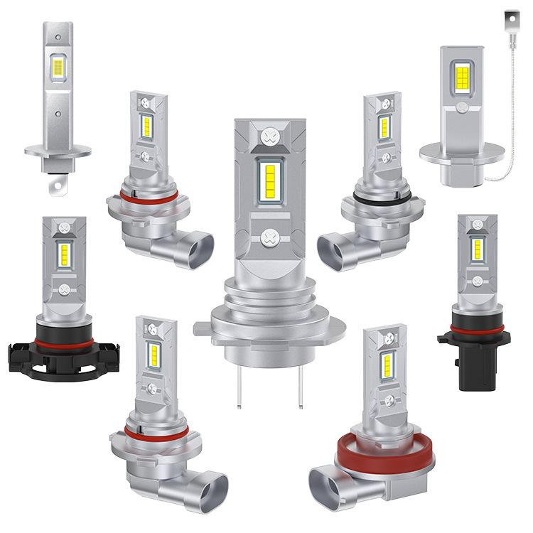 2pcs Mini 1:1 Direct Plug Car LED Headlight Bulb