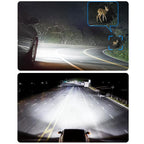 2pcs Mini 1:1 Direct Plug Car LED Headlight Bulb