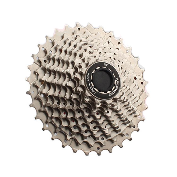 RACEWORK C0991A 11-speed Road Bicycle Cassette Flywheel — Silver 11-28T