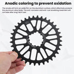RACEWORK RK7788 Mountain Bike Direct Mount Chainwheel Road Bike Chainring