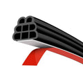 Three-layer Eight-hole Car Door Seam Waterproof Sealing Sound Insulation Strip