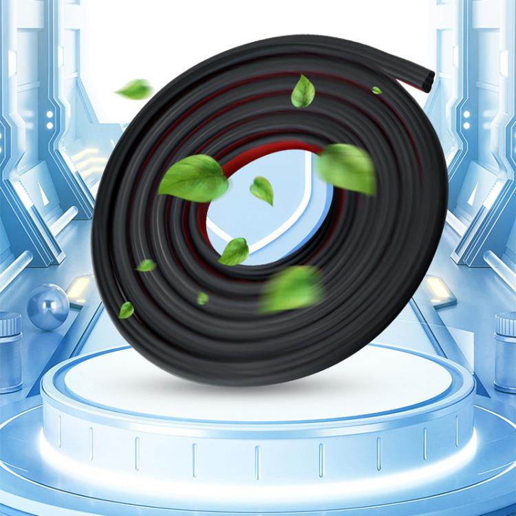 Three-layer Eight-hole Car Door Seam Waterproof Sealing Sound Insulation Strip