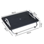 Adjustable Under Desk Foot Rest for Office Ergonomics, Anti-Cross Leg Design Foot Stool — view 8