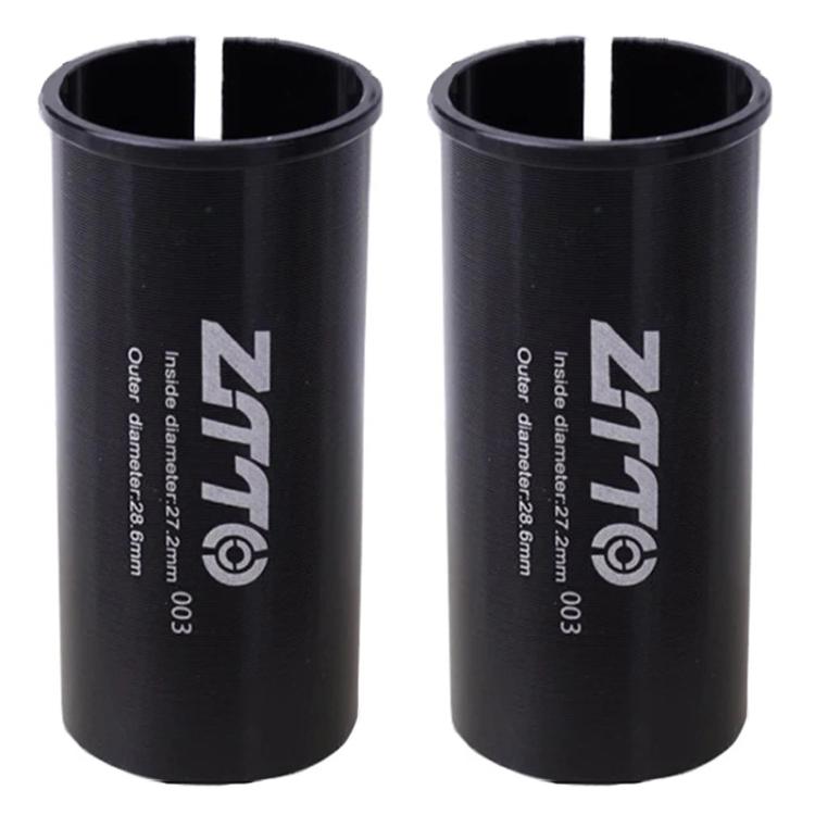 2pcs ZTTO Bicycle Seat Post Conversion Sleeve Reducer Cover — 27.2-28.6mm 003
