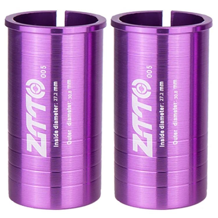 2pcs ZTTO Bicycle Seat Post Conversion Sleeve Reducer Cover — view 23