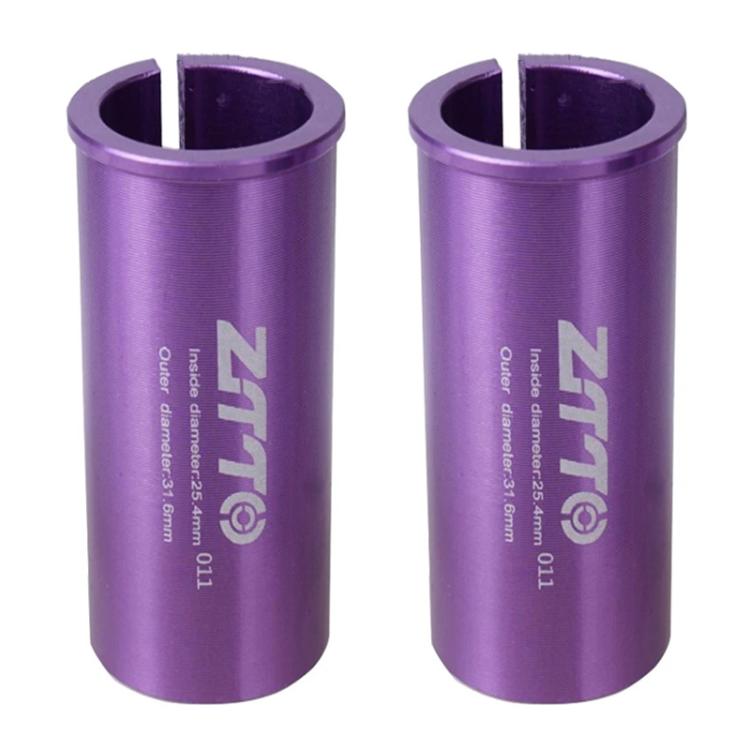 2pcs ZTTO Bicycle Seat Post Conversion Sleeve Reducer Cover — view 29