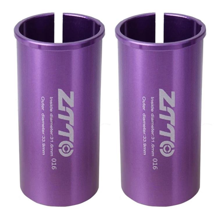 2pcs ZTTO Bicycle Seat Post Conversion Sleeve Reducer Cover — view 34