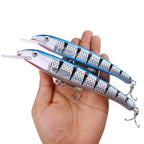 HENGJIA MI226 Deep Diving Mino False Bait Fishing Bionic Road Lure — view 14