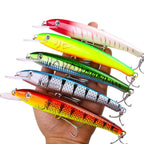 HENGJIA MI226 Deep Diving Mino False Bait Fishing Bionic Road Lure — view 15