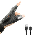 Night Riding Lighting Car Repair Fish Rechargeable LED Light Gloves