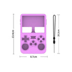 For ANBERNIC R36S Handheld Game Consoles Dustproof Silicone Protective Cover