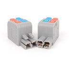 10pcs 2 In 2 Out Terminal Block Wire Push-on Quick Docking Snap Cap — KV232 2 In 2 Out
