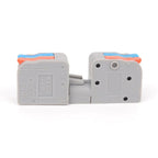 10pcs 2 In 2 Out Terminal Block Wire Push-on Quick Docking Snap Cap — view 5