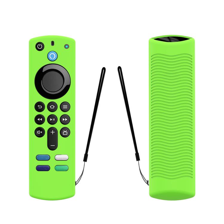 For Amazon ALEXA Voice Remote 3rd Gen Remote Control Silicone Protective Cover — Orange