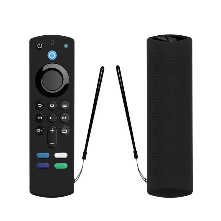 For Amazon ALEXA Voice Remote 3rd Gen Remote Control Silicone Protective Cover — Luminous Green