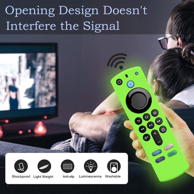 For Amazon ALEXA Voice Remote 3rd Gen Remote Control Silicone Protective Cover
