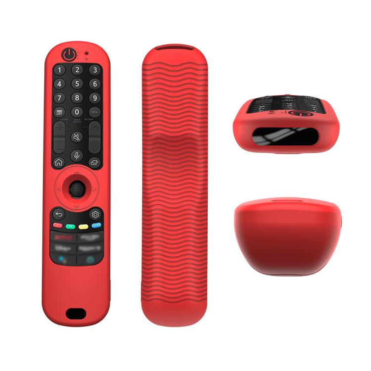 Remote Control Anti-Fall Silicone Protective Cover For LG AN-MR21 / 22 / 23 / 24 (GC/N/GA) — Blue