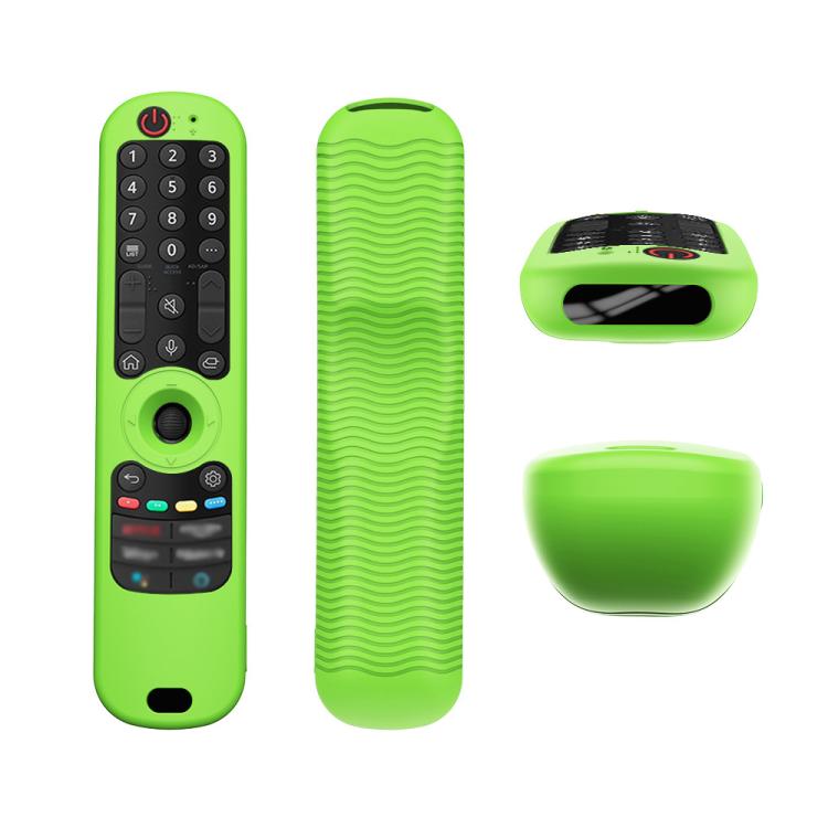 Remote Control Anti-Fall Silicone Protective Cover For LG AN-MR21 / 22 / 23 / 24 (GC/N/GA) — Luminous Blue