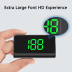 W1 Car HUD Head-up Display GPS Speedometer Speed Display