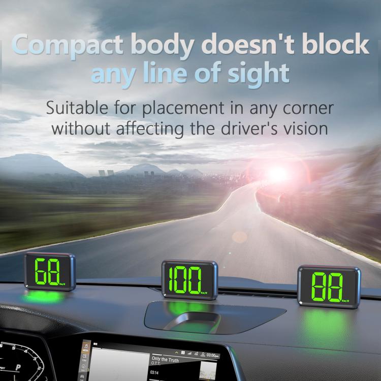 X1 Smart HUD Head-up Display Car GPS Speed Display HD Head-up Display