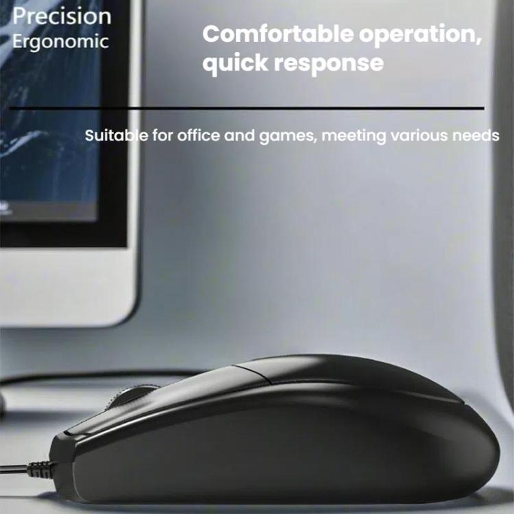Chasing Leopard 316 1.5m Office Home Wired USB Optical Computer Mouse