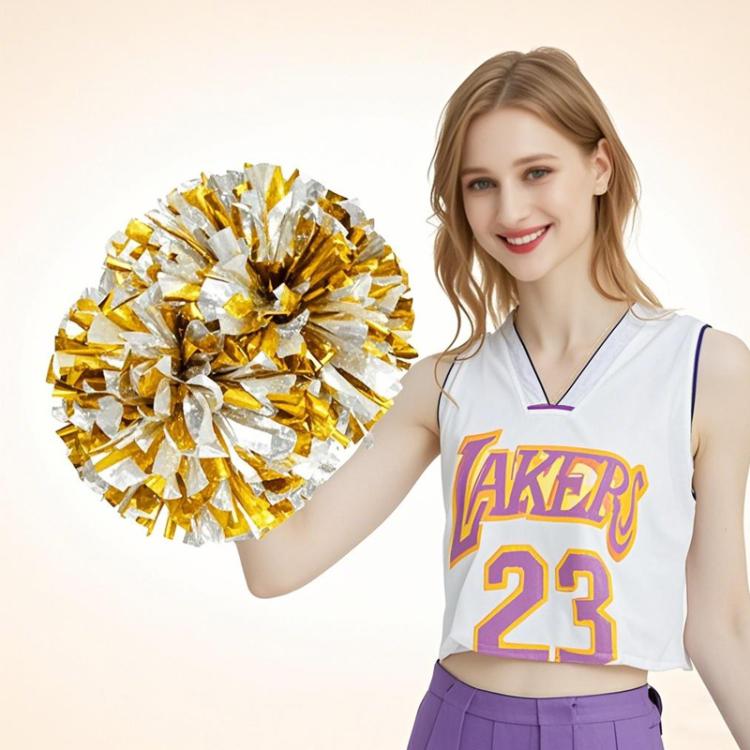 3pcs Cheerleading Pompoms Cheerleader Hand Shake Flower Ball Dance Performance Pompoms