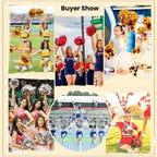 3pcs Cheerleading Pompoms Cheerleader Hand Shake Flower Ball Dance Performance Pompoms