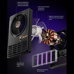 2-in-1 Household Electric Fan Mosquito Killer Lamp LED Digita lDesktop Fan — view 6