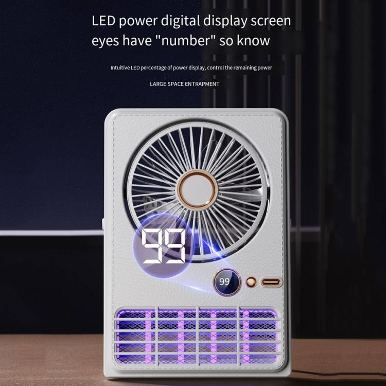 2-in-1 Household Electric Fan Mosquito Killer Lamp LED Digita lDesktop Fan — view 10