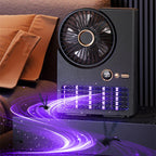 2-in-1 Household Electric Fan Mosquito Killer Lamp LED Digita lDesktop Fan — view 12