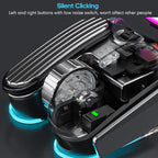 IMICE T800 Rechargeable Bluetooth Dual Mode Wireless Gaming Mice RGB Lighting Plating Mouse — view 7