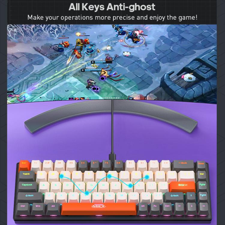 iMICE GK-690 Type-C Wired Mechanical Keyboard