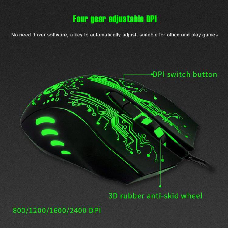 iMICE X9 USB Gaming Optical Wired Mouse
