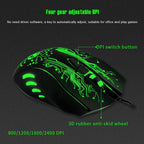 iMICE X9 USB Gaming Optical Wired Mouse